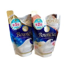 COW Bouncia White Soap Жидкое увлажняющее мыло для тела со сливками и коллагеном, мягкая упаковка, 400мл (Набор - 2 шт.)