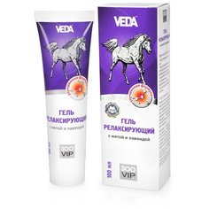 Гель релаксирующий с мятой и лавандой ЗооVIP, 100мл,VEDA