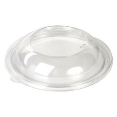 Крышки для одноразовых круглых контейнеров СпК-190 ДИ, комплект 75 шт., ПЭТ, контейнеры 605109, 605110 Стиролпласт