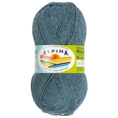 Набор пряжи Alpina "Roland", альпака, 4*50 г, 200 м+/-10 м, №34 темный голубой