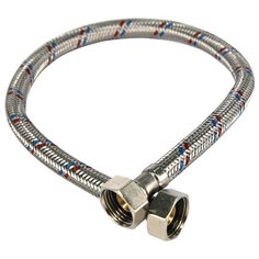 Подводка гибкая для воды с оплеткой из нержавеющей стали 1/2" х 120 см в/в Aqua Line