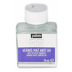 Pebeo Лак водно-акриловый матовый Extra Fine (520400), 75 мл, бесцветный