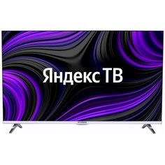 Телевизор Hyundai H-LED43EU1312 43" (2021) на платформе Яндекс.ТВ, черный/серебристый