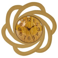Часы настенные 40 см, цвет орех Rettal