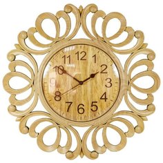 Часы настенные кварцевые Rettal HM15993-13 орех