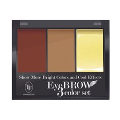 TF Cosmetics Тени для коррекции бровей EyeBROW 3 color Set 103 dark brown