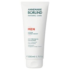 Гель очищающий 2 в 1 для лица и тела 200 мл /MEN 2-IN-1 Cleanser Face&Body Annemarie Borlind 200 мл