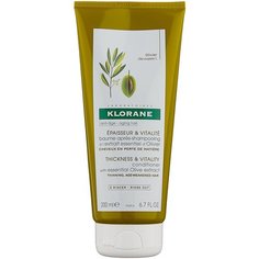 Klorane кондиционер Thickness & Vitality with essential Olive extract, 200 мл