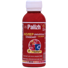 Колеровочная паста Palizh Universal Standart ST-07 темно-красный 0.1 л