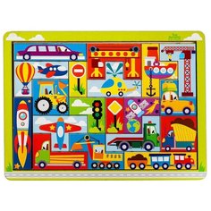 Головоломка Лесная мастерская Транспорт (4276029) разноцветный