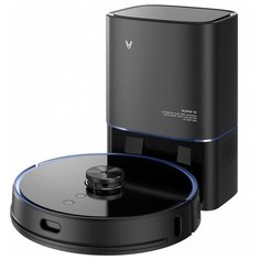 Робот-пылесос с базой самоочистки Xiaomi Viomi S9, Black EU