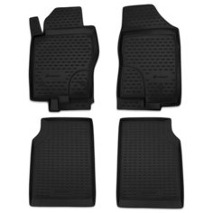 Element Коврики в салон NISSAN Navara, 2010-2015, 4 шт. (полиуретан)