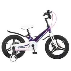 Детский велосипед MaxiScoo Space Deluxe плюс 14" Фиолетовый