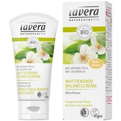 Lavera Mattifying Balancing Cream Organic Green tea and Organic Calendula Крем Баланс матирующий с экстрактом зелёного чая и календулы, 50 мл