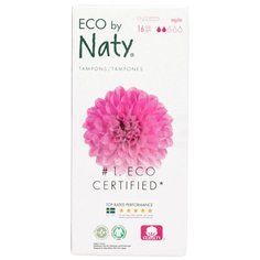 Naty тампоны Regular с аппликатором, 2 капли, 16 шт.