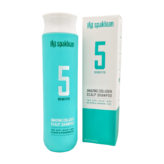 Spaklean Шампунь Amazing Collagen Scalp Shampoo для Кожи Головы с Коллагеном, 300 мл