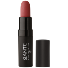 Sante Naturkosmetik помада для губ матовая, оттенок 02 розовое дерево