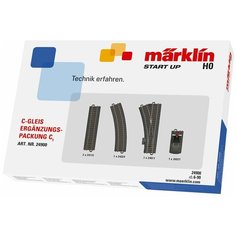 Набор расширения рельсовых путей для железной дороги "Märklin" C1, арт. 024900 Marklin