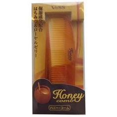 VESS Расческа для увлажнения и придания блеска волосам с мёдом и маточным молочком пчел