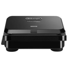 Сэндвичница со сменными панелями DeLonghi SW12C.BK, черный