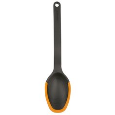 Ложка поварская FISKARS Functional Form 1027299 с силиконовыми краями черный/оранжевый