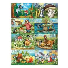 Пазлы A-PUM054-СМ "В мире сказок", 54 детали MINI Castor Land Castorland