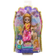 Enchantimals Mattel Кукла с питомцем Королева GYJ11 / GYJ12 Давиана и Грасси