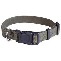 Ошейник 25мм, 45-70см L брезент ШБ для собак Шурум бурум