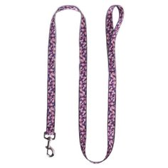 Поводок 25мм х 1,5м стропа JOY пурпурная плитка для собак J.O.Y.