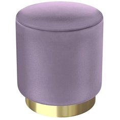 Пуф средний Hollywood Gold. Цвет ФИолетовый. Мягкий пуфик. Пуф в прихожую, для спальни, для гостиной, для детской. Supera Luxemebel
