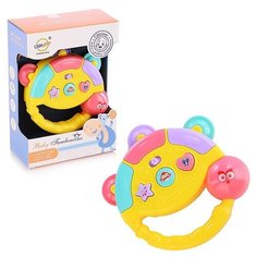 Бубен музыкальны(4 варианта звучания), в коробке Oubaoloon