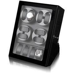 Шкатулка для хранения и автоподзавода 8 часов Leader 088 BB