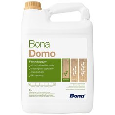 Лак Bona Domo матовый акрил-уретановый бесцветный 5 л