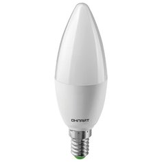 Лампочка ОнЛайт LED C37 E14 10W 230V 4000K OLL-C37-10-230-4K-E14-PROMO 82 915