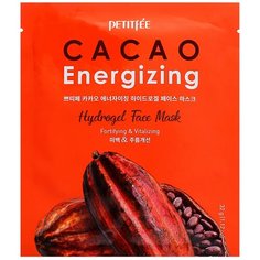 Разглаживающая гидрогелевая маска для лица с экстрактом какао, 32г, PETITFEE