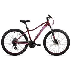 Горный (MTB) велосипед Aspect Oasis HD (2021) бордовый 16" (требует финальной сборки)