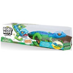 Zuru Robo Alive Игрушка интерактивная Робо-ящерица сине-зеленая Т10993 с 3 лет