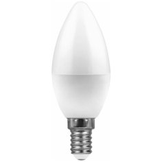 Лампа светодиодная Feron LB-72 Свеча E14 5W 2700K 25400 (упаковка 10 шт)