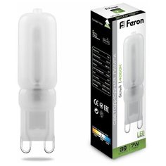 Лампа светодиодная Feron LB-431 G9 7W 4000K 25756 (упаковка 10 шт)