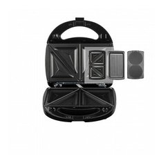 Прибор со сменными панелями REDMOND Мультипекарь RMB-M602, черный/серебристый