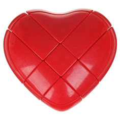 Головоломка 1 TOY Сердце (Т14213) красный