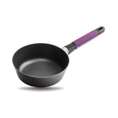 Сотейник Ø20cm, с баклажановой силиконовой ручкой, h=7 cm Squality