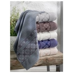 10971-GRETA Хлопок 50х90 (6) 480гр. полотенце TWO DOLPHINS