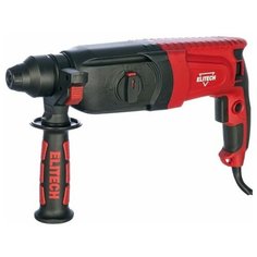 Перфоратор 1050Вт, SDS+, 3,4Дж, 3-реж., ф30мм, +кейс,3,65кг Elitech