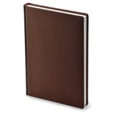 Ежедневник недатированный А5+, 136л, VELVET коричневый 3-115/03 Альт