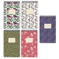 Блокнот А5,40л,клетка,гребень цветы.паттерн 3-40-251 в ассорт 6 штук Альт