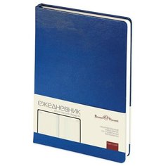 Ежедневник недатированный синий,А5,145х215мм,320 стр,Br.V.MEGAPOLIS Bruno Visconti