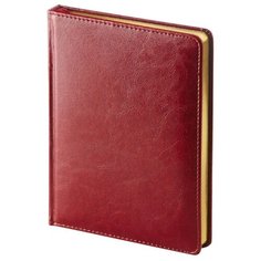 Ежедневник недатированный A6+, 136л, SIDNEY NEBRASKA бордовый 3-496/01 Альт