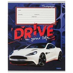 Тетрадь школьная А5 12л,кл,скреп,мел.карт. Машины на ярком фоне 12-4655 ас 17 штук Проф Пресс