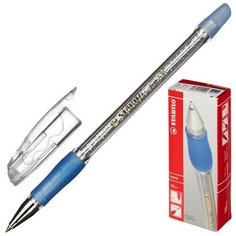 Ручка шариковая STABILO Keris XF 538/41 синий 0,3мм 2 штуки